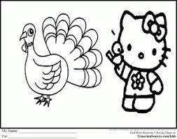 You can print or color them online at. Happy Thanksgiving Hello Kitty Thanksgiving Coloring Pages Turkey Coloring Pages Cartoon Coloring Pages