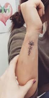 Lotus Flower Tattoos Unalome Tattoo Tiny Tattoos