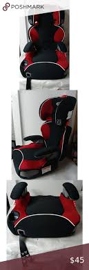 Graco Affix Highback Booster Seat With Latch Systm Gracco Affix Highback Booster Or Car Seat Color Black And Red Blend Designed In 2020 Booster Seat Graco Car Seats