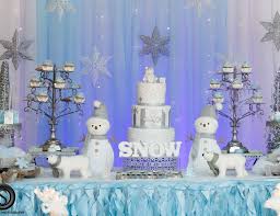 Winter Wonderland Theme Baby Shower Let It Snow Catch My Party Winter Baby Shower Themes Winter Wonderland Baby Shower Baby Shower Winter