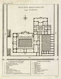 Plan D Une Maison Grecque D Apres Vitruve Greek House Ancient Greek Architecture Ancient Greek