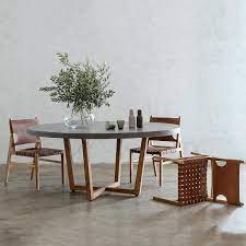 Google Image Result For Https Cdn Shopify Com S Files 1 1466 4208 Products Aria Concrete Granit Granite Dining Table Round Dining Table Concrete Dining Table