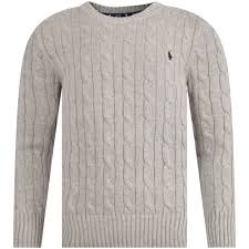 Polo ralph lauren's cotton sweater combines two of polo's most iconic design details: Atmosfera Regenerativen Bdete Obrkani Polo Ralph Lauren Cable Knit Cotton Jumper Ampamariamoliner Org