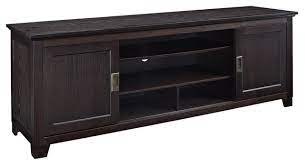 Do you think tv stand with sliding doors looks nice? 70 Wood Tv Stand With Sliding Doors Transitional Entertainment Centers And Tv Stands By Walker Edison Houzz