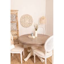 It's where your children sit and do their homework after school. Round Extendable Round Dining Table 120 180x84 Cm Hektra Sklum
