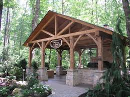 See something you like.timberhart can build an outdoor kitchen to suit your needs and fit your lifestyle. Timber Framed Outdoor Living Space American Traditional Patio Cleveland By Schill Architecture Llc Houzz