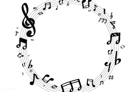 Black And White Music Notes Black Music Notes Round Badge On White Background Vector Free Image By Rawpixel Com Gift Chayanit Vector Free Music Notes Black Music