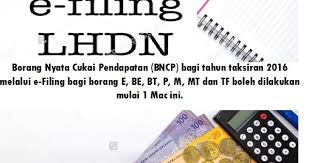 Tarikh akhir pengemukaan borang be tahun taksiran 2017 adalah 30 april 2018. Panduan Cukai Malaysia Serahan Borang Nyata Cukai Pendapatan 2016 Mulai 1 Mac