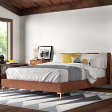 Bed with unique design giving the impression it floats above the ground, giving the entire room an airy feel. Dorinda King Solid Wood Bed In 2021 Solid Wood Bed Wood Beds Bed