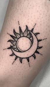 Sun tattoo is one of the popular mainstream tattoos that's worn by both men and women. Sun Moon Tattoos What S Their Meaning Plus Photos