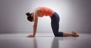 Tangan diletakkan di atas lutut dan bahu harus terbuka lebar. Buat 5 Regangan Badan Ini Untuk Tidur Malam Yang Nyenyak