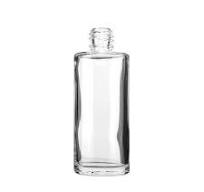 60ml (2oz) Super Flint (Clear) Glass Dropper Bottle Cylinder - 18-415 Neck
