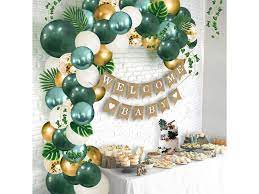 Fierce and fun ideas for baby shower decorations, favors, treats and more! Baby Shower Decorations Jungle Theme Party Supplies With Lush Etsy In 2021 Safari Baby Shower Decorations Wild Baby Shower Baby Shower Safari Theme