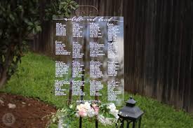 30 Acrylic Wedding Signs Invitations The Overwhelmed