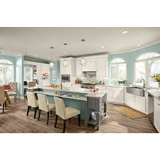The cabinets were built in very amateurish fashion and installation was poor. Kraftmaid Deveron Maple Dove White 15 In W X 15 In H Dove White Maple Kitchen Cabinet Sample Lowes Com Maple Kitchen Cabinets Antique Kitchen Cabinets Kitchen Modular