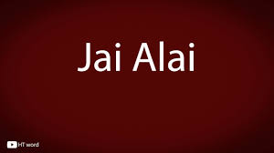 A basque ball game in which the players propel the ball using a long basket attached to the wrist. How To Pronounce Jai Alai Youtube