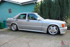 If you follow these cars in the slightest, you'll realize that this particular mercedes is special. Mercedes Benz 190 Series 2 5 16v For Sale