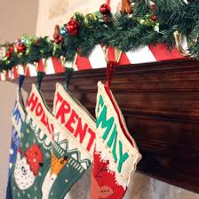 Selective focus with shallow depth of field. Candy Cane Stocking Holder Craftgawker