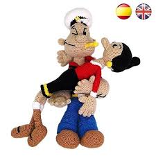 Popeye Y Olivia Suenos Blanditos Patrones Amigurumi Animales Amigurumi De Crochet Patron Muneca Ganchillo Patrones