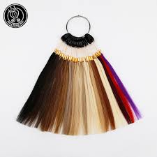 Us 22 9 50 Off Fairy Remy Hair 100 Remy Human Hair Color Rings Colour Charts 26 Colors Available Can Be Dyed For Salon Sample Free Shipping In
