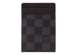 Louis Vuitton Card Holder Neo Porte Cartes Damier Cobalt Blue Black Louisvuitton Black Louis Vuitton Louis Vuitton Pre Owned Louis Vuitton