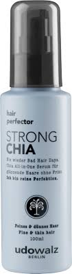 Average ingredients (they could be a lot worse). Udo Walz Strong Chia Hair Perfector Serum 100 Ml Labelhair Onlineshop