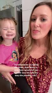 KIDDING 😂 Love her dearly but sassy daughters are not for the weak. 😅💕  #ttpd #toddler