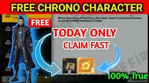 3d free fire chrono character free fire freefire garena cr7 chrono, formats obj, ready for 3d animation and other 3d projects How To Get A Character In Free Fire In Tamil Today Herunterladen