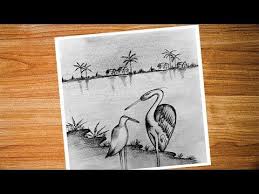 900x717 sunset sailboat drawing by diane bay. Two Cranes Riverside Sunset Pencil Drawing Riverside Evening Village Scenery Birds Drawing Pencil Youtub Bird Drawings Cool Pencil Drawings Pencil Drawings