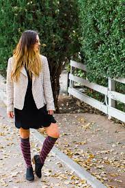 Yours Truly Ciera Shares Why She Loves Wearing Compression Socks On Her Latest Blog Check It Out Vimvigr Fashion Outfit Inspo Fall Cotton Compression Socks