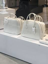 コムデギャルソン 吉田カバン 白 青山店限定 ギャルソン バッグ レザーのハンドバッグ 吉田 カバン