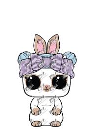 Lol surprise pets coloring page crystal bunny. Lol Snow Bunny Colour Change Cheap Online