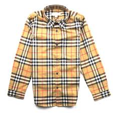 Be sure to take a peek at your spam folder, too. Burberry Children Fred Check Shirt Camel Onu