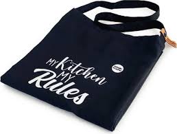 Shop online for wide range of kitchen aprons from top brands on snapdeal. Koole Kuche My Kitchen My Rules Apron Interismo Online Shop Global