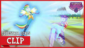 Have an incredible time playing it! The Tri Cross Relay Rainbow Dash S Loyalty Mlp Equestria Girls Friendship Games Hd Youtube