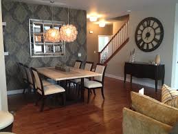 When hanging a clock, think of placements where you would usually find wall hangings and decor. Marvelous Oversized Wall Clocks In Dining Room Contemporary 990x742 Wallpaper Teahub Io