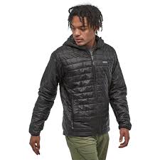 The jacket can be worn for casual use, aerobic exercise in cooler temperatures and it could also be worn either as an outer. Patagonia Nano Puff Hoody Herren Isolationsjacke Black Bike24