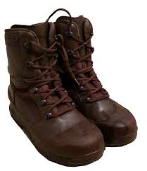 British Army Haix Gore Tex Mod Brown Boots