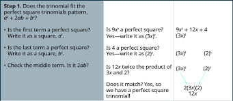 Chart of squares & cube s. 7 4 Factor Special Products Mathematics Libretexts