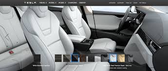 Sounds like the only white interior ones progressing are performance models. Model S Ultra White Interior P90d And P100d Only Teslamotors