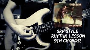 Stevie Ray Vaughan Style Rhythm With 9th Chords Youtube