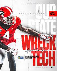 Imagen Sports Graphic Design Sports Design Inspiration Georgia Football