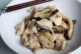 Steamed Chicken And Shiitake Mushrooms By Nooschi Via Flickr Mushroom Chicken Main Dish Recipes Steamed Chicken