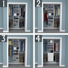 Design Ideas For 6 Foot 3 Foot And 2 Foot Reach In Closets Bedroom Closet Design Bedroom Organization Closet Closet Remodel