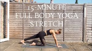 These videos will stay here, so come back to them as many times as you want. Full Body Yoga Stretch 15 Minute Yoga Flow Cat Meffan Youtube