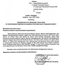 Berikut adalah senarai tarikh cuti umum di malaysia untuk tahun 2021 mengikut bulan. Cuti Bersama Diubah Menjadi Hari Kerja Gubernur Sudah Terbitkan Surat Edaran Global Fm Lombok