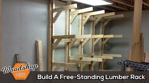 65 feet of hot rolled steel square tubing: How To Make A Modular Lumber Rack Woodshop Mike