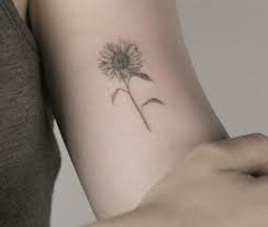 Dainty Sunflower Tattoo Tattoos Dainty Tattoos Sunflower Tattoo Shoulder