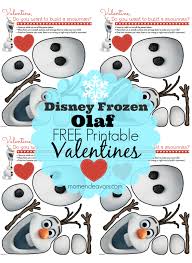 I love valentine's day cards that have cute sayings. Disney Frozen Free Printable Olaf Valentines Mom Endeavors