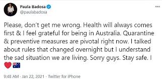 Professional tennis player | twuko. Australian Open Tennis Star Paula Badosa Apologises After Complaining About Hotel Quarantine Sound Health And Lasting Wealth
